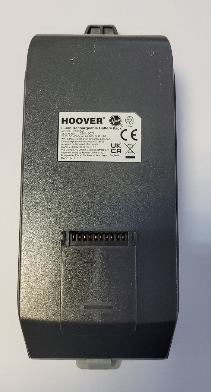 Batteria scopa senza fili Hoover HF9 originale HF920P 011 ,  HF910P 011 , HF910H 011